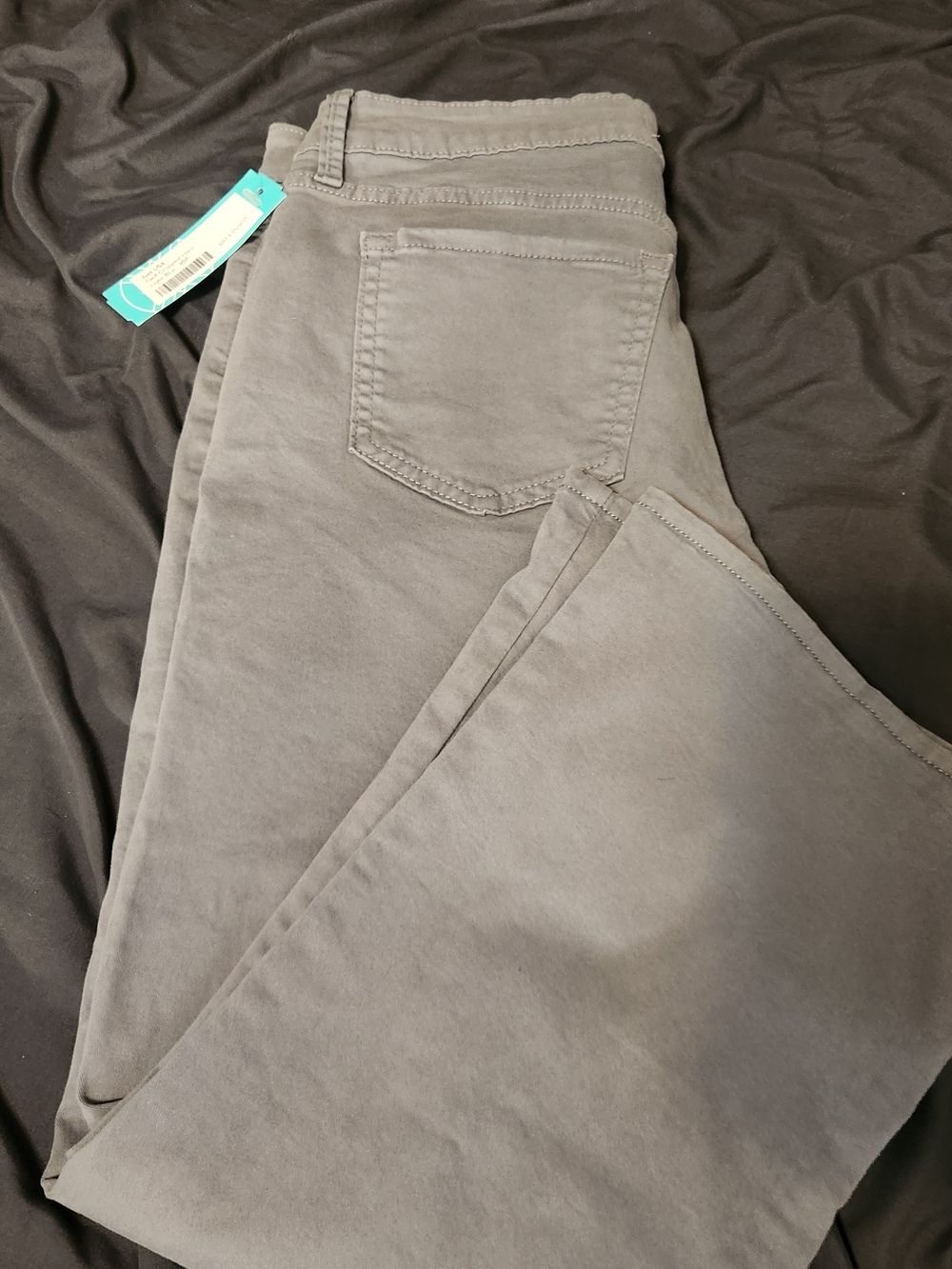 Just USA Straight Leg Jeans in Gray